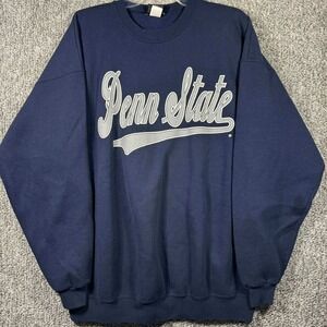 Galt Sand Penn State Sweatshirt Navy Blue Vintage Collegiate Mens XL